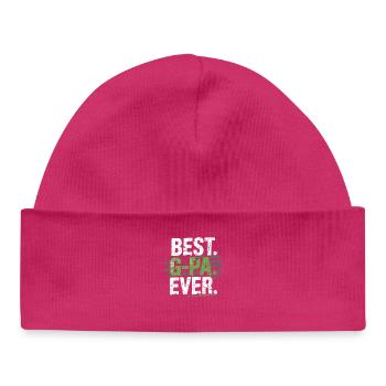 Meilleur G-PA de tous les temps – Chemise Gramps - Bonnet bébé bio - hot pink - Devant
