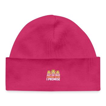 Nur noch ein Leopardgekko, ich verspreche es - Baby Organic Mütze - hot Pink - Vorne