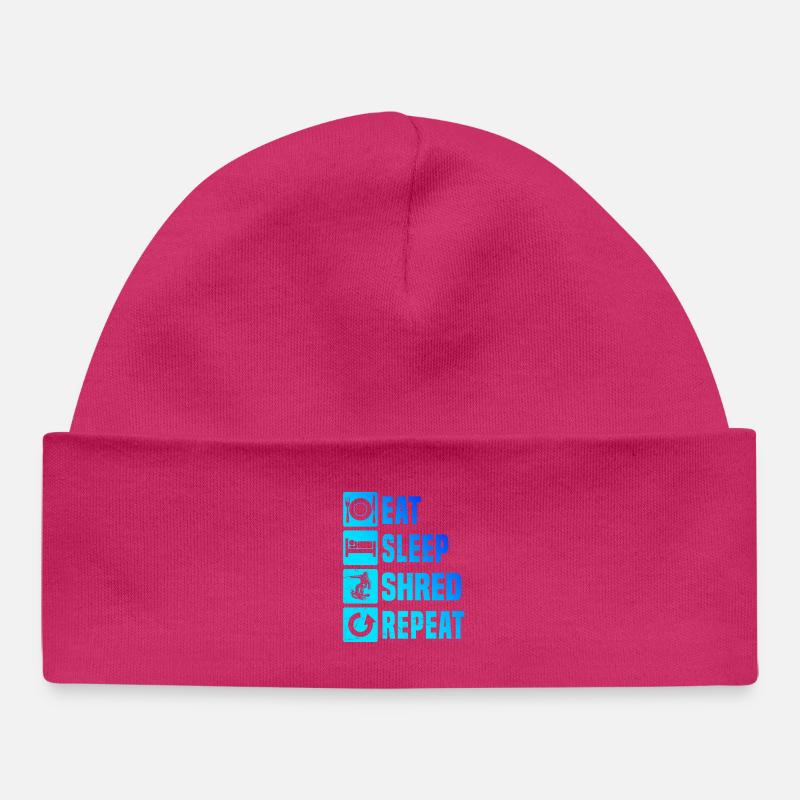 Design compatto dello snowboard per snowboard - Cappellino neonato bio - hot pink