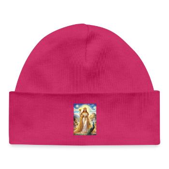Hera Starry Night - Baby Organic Beanie - hot pink - Front