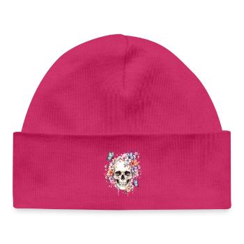 Sakura Cerisier Fleur - Bonnet bébé bio - hot pink - Devant