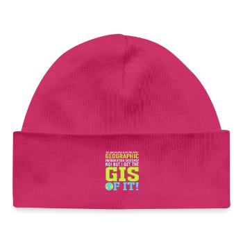 GIS-cartograaf Geografie Cartografie - Baby Bio muts - hot pink - Voor