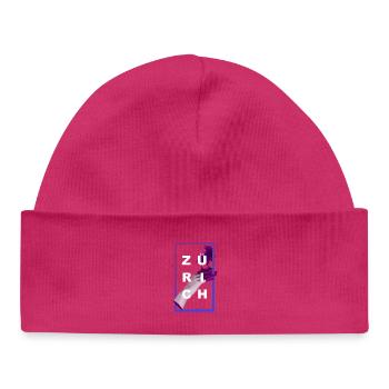 ZÜRICH - Baby Organic Mütze - hot Pink - Vorne