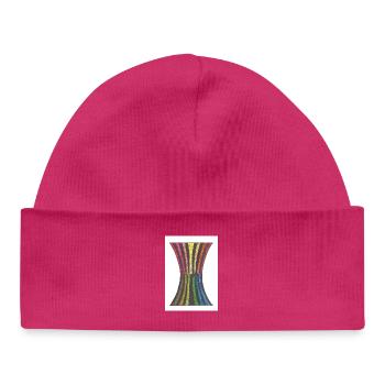 Black_Hole_A5 - Baby Organic Mütze - hot Pink - Vorne