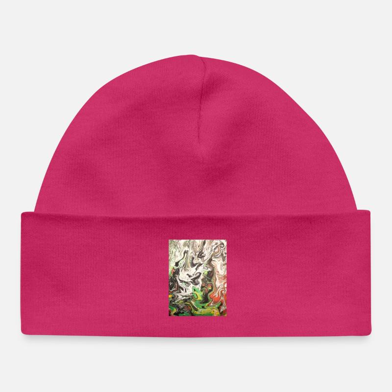 Demoniko - Bonnet bébé bio - hot pink