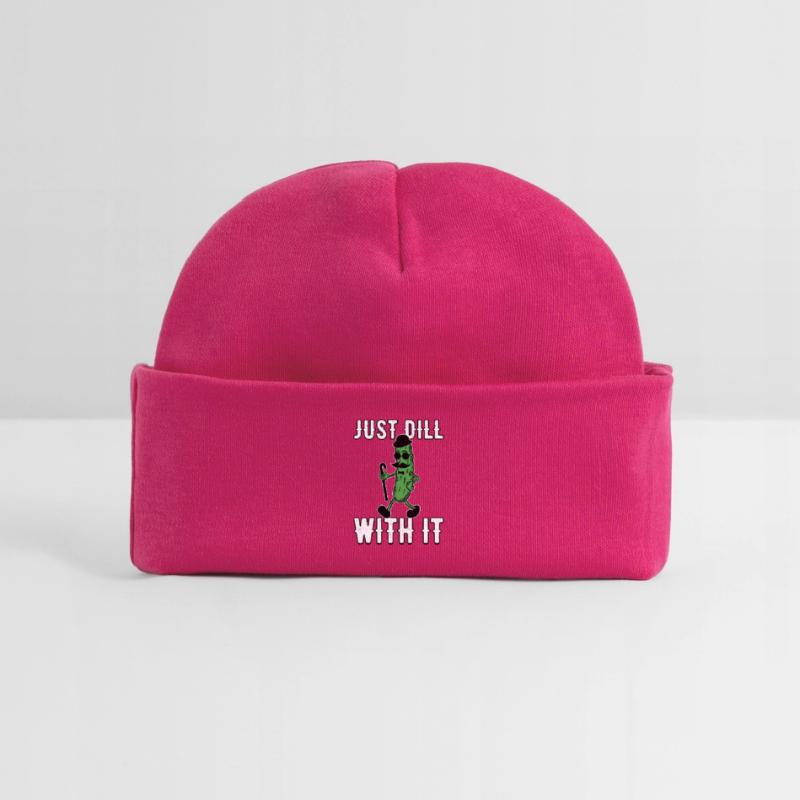Amusez-vous simplement avec la moustache rétro rétro de concombre Bonnet bébé bio