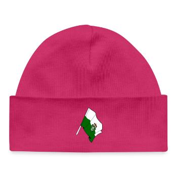 Styria Flag - Baby Organic Beanie - hot pink - Front