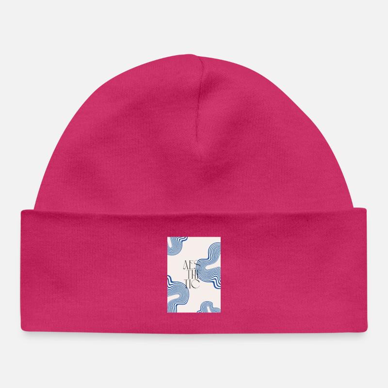 Esthétique - Bonnet bébé bio - hot pink