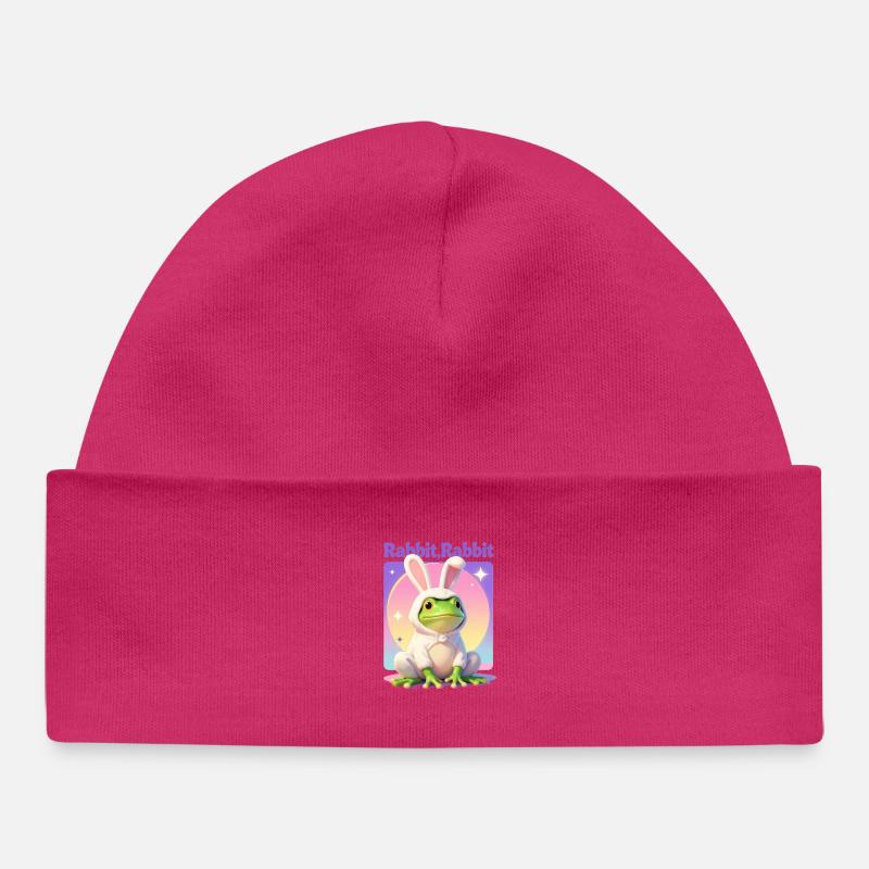 Bunny Dream - Bonnet bébé bio - hot pink