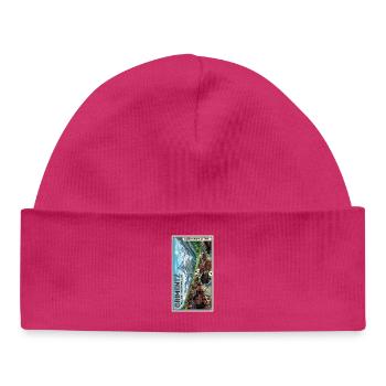 Grimentz Alpine Panorama Suisse - Bonnet bébé bio - hot pink - Devant