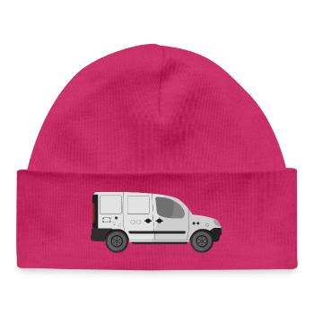 Van - Baby Organic Beanie - hot pink - Front
