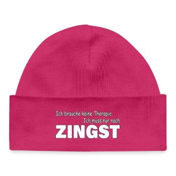 Therapie ZINGST - Baby Organic Mütze - hot Pink - Vorne