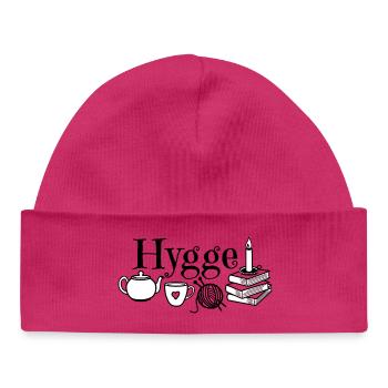 Hygge Motifs - Bonnet bébé bio - hot pink - Devant