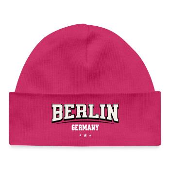 Berlin Arch Vintage Deutschland - Baby Organic Mütze - hot Pink - Vorne