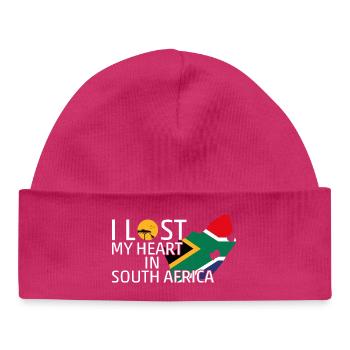 South Africa - Baby Organic Mütze - hot Pink - Vorne