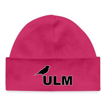 Ulmer Spatz Linsen mit Spatzla Schwabisch - Baby Organic Mütze - hot Pink - Vorne