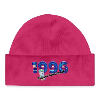1996 – Formerly Digital Lifestyle - Baby Organic Beanie - hot pink - Front