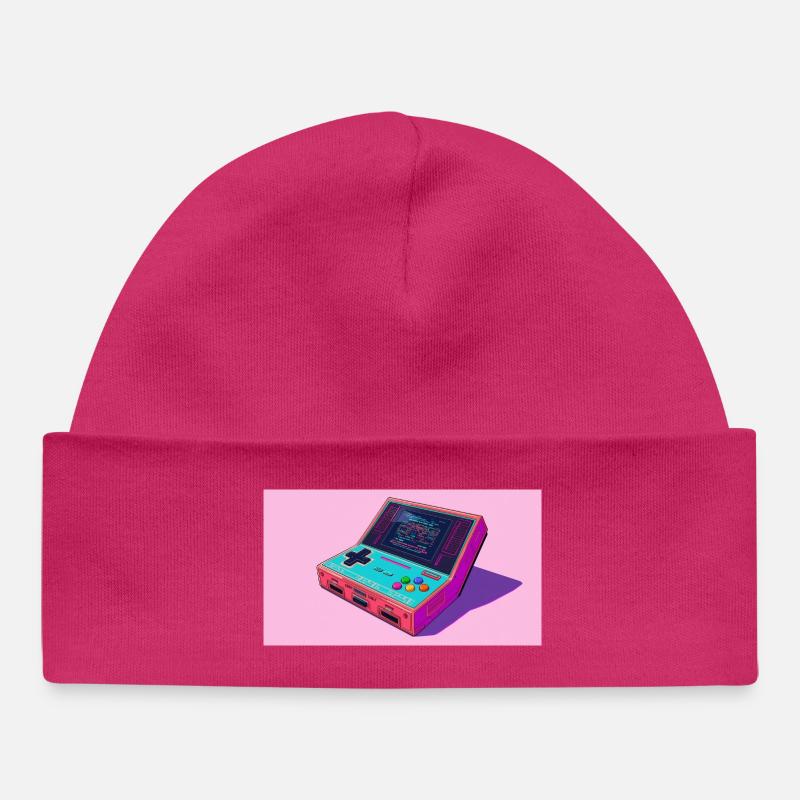 Console fraîche - Bonnet bébé bio - hot pink