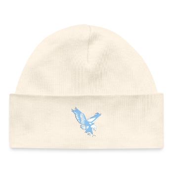 Aquila Lazio design for T-shirts and other access - Baby Organic Beanie - pale pink - Front