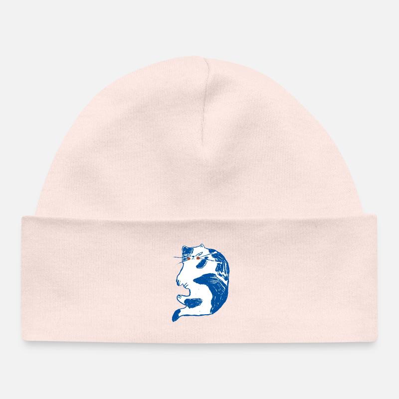 CRANKY - Bonnet bébé bio - rose pâle