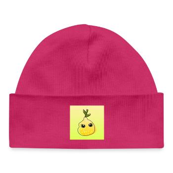 Lemonen Zitronen Essen - Baby Organic Mütze - hot Pink - Vorne