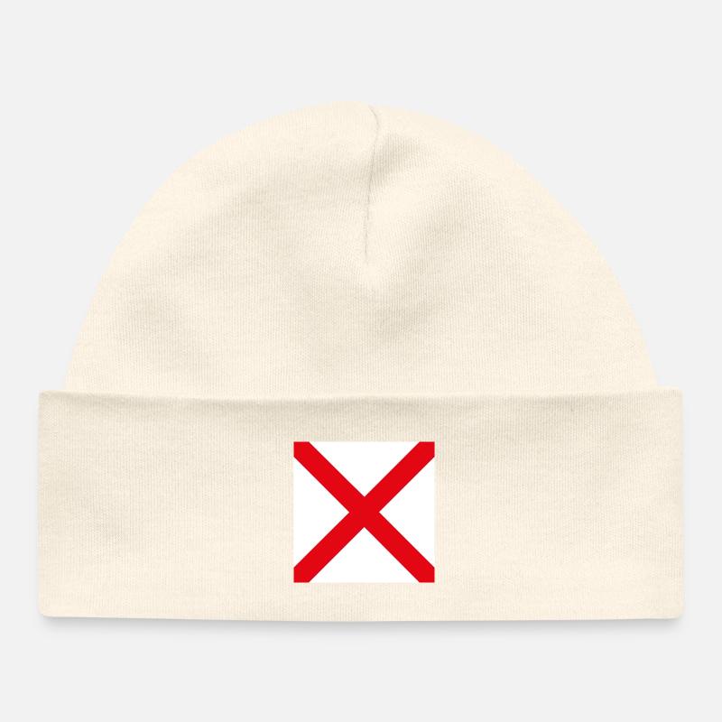 I_Require_Assistance_Flag - Baby Organic Mütze - Natur