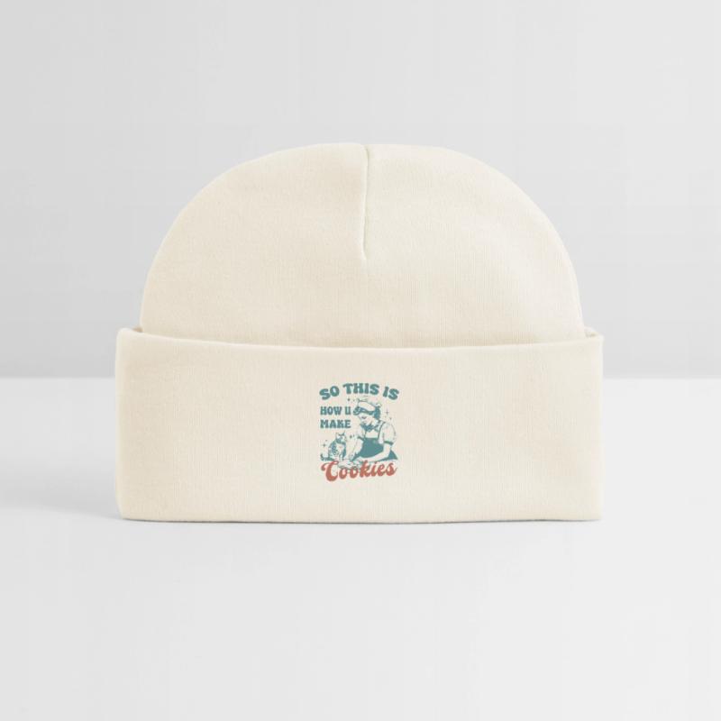 C’est donc comme ça que vous faites des biscuits chat mignon Bonnet bébé bio
