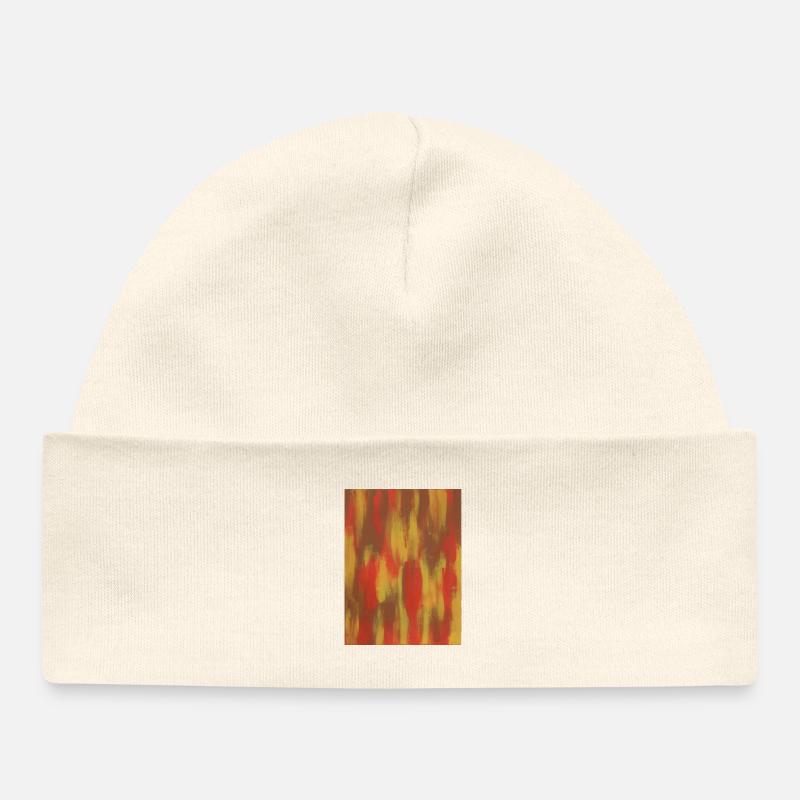 Automne doré - Bonnet bébé bio - écru doux