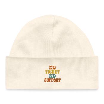 IT Support Service Desk IT Helpdesk Nerd - Baby Organic Mütze - Natur - Vorne