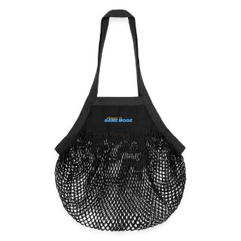 TOUJOURS EN MODE JEU - Sac de courses en mesh bio - noir - Devant