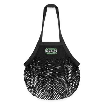 Buchhalter - Organic Mesh-Einkaufstasche - Schwarz - Vorne