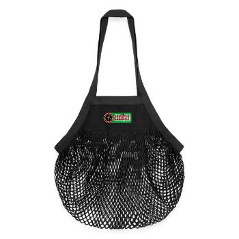 Roulette casino - Organic Mesh Shopping Bag - black - Front