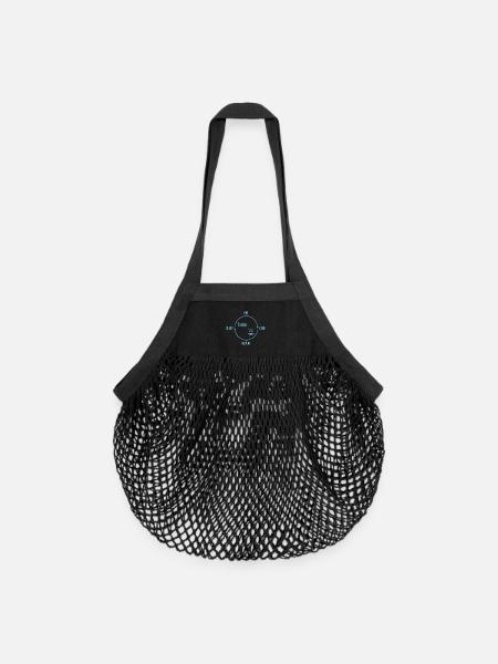 Eat Sleep Code Repeat - Programmer Cycle - Organic Mesh Shopping Bag - black