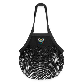 Koala - Organic Mesh-Einkaufstasche - Schwarz - Vorne