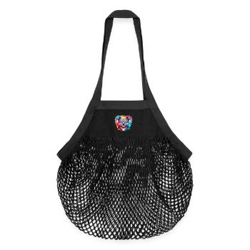 Koala - Organic Mesh-Einkaufstasche - Schwarz - Vorne