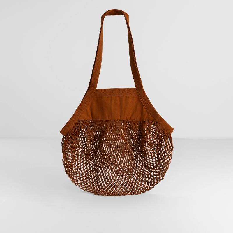 Geometric triangular nesting Organic Mesh Shopping Bag