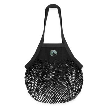 Hawaii Girl - Organic Mesh-Einkaufstasche - Schwarz - Vorne