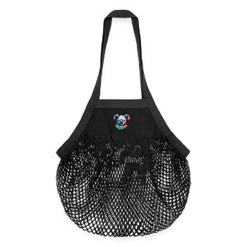 Koala - Organic Mesh-Einkaufstasche - Schwarz - Vorne