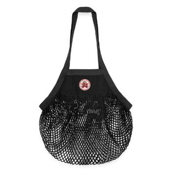Beer Pong Allstars | Les couleurs peuvent être modifiées - Sac de courses en mesh bio - noir - Devant