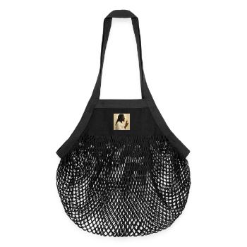 Ein inspirierendes Porträt zeitgenössischer Spiritualität - Organic Mesh-Einkaufstasche - Schwarz - Vorne