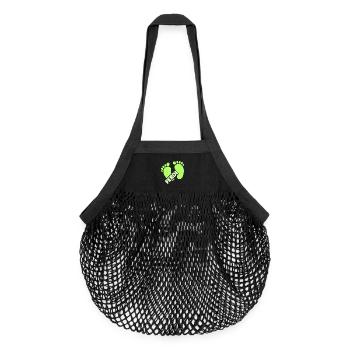 Naissance de Ferdi - Sac de courses en mesh bio - noir - Devant