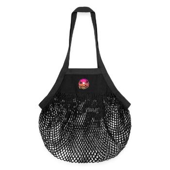 Vintage 1996 - Organic Mesh-Einkaufstasche - Schwarz - Vorne