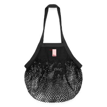 Review Aura Points - Organic Mesh Shopping Bag - black - Front