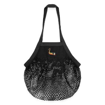 Golf - Sac de courses en mesh bio - noir - Devant