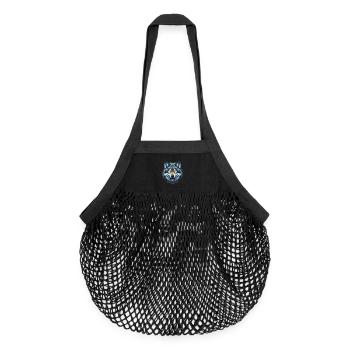 Loup - Sac de courses en mesh bio - noir - Devant