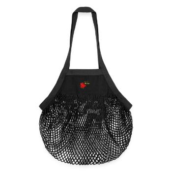 Feliz Navidad - Sac de courses en mesh bio - noir - Devant