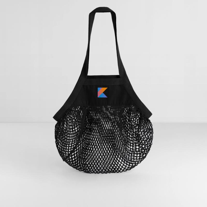 programmierer nerd computer source neu K sign pc c Organic Mesh-Einkaufstasche