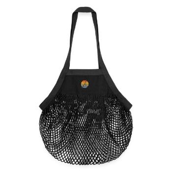 Drums Sticks Schlagzeugspieler - Organic Mesh-Einkaufstasche - Schwarz - Vorne