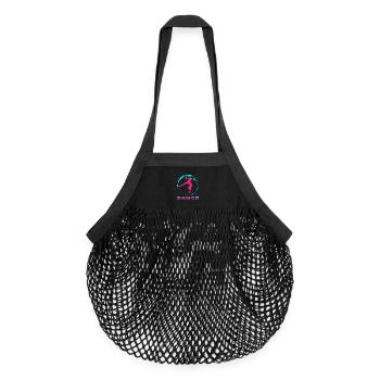 Dance - Organic Mesh-Einkaufstasche - Schwarz - Vorne
