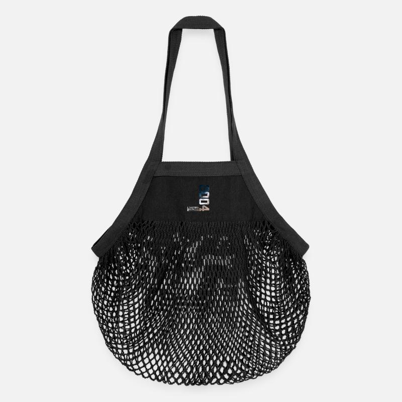 22E ANNIVERSAIRE ÉDITION LIMITÉE 2004 - Sac de courses en mesh bio - noir